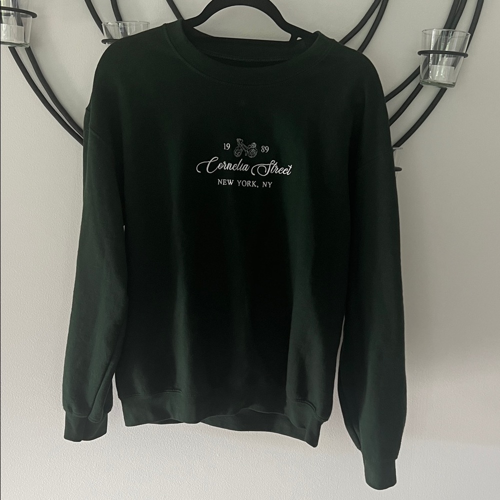 Women’s Green Cornelia Street Crewneck